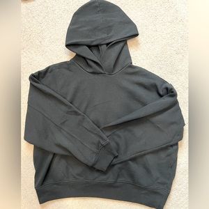 Target black crop hoodie.